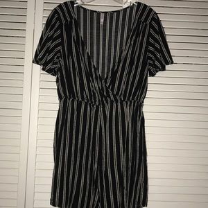 Stripped Romper